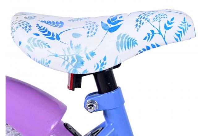 Vélo enfant Disney La reine des neiges 2 - fille - 14 po - bleu/mauve