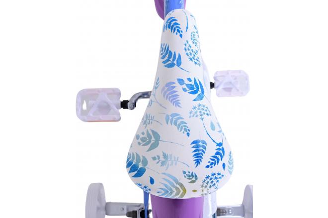 Vélo enfant Disney La reine des neiges 2 - fille - 14 po - bleu/mauve