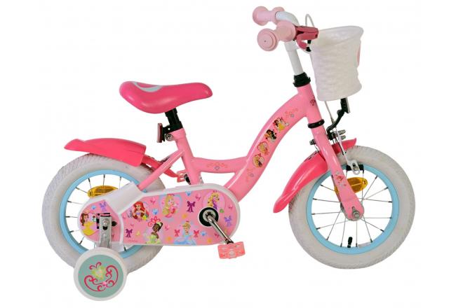 Vélo enfant Disney Princesse - Filles - 12 pouces - Rose