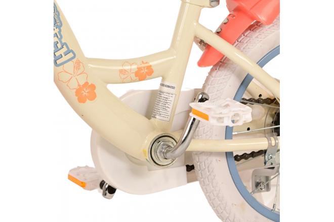 Vélo enfant Disney Stitch - Filles - 14 pouces - Crème Bleu Corail [CLONE]