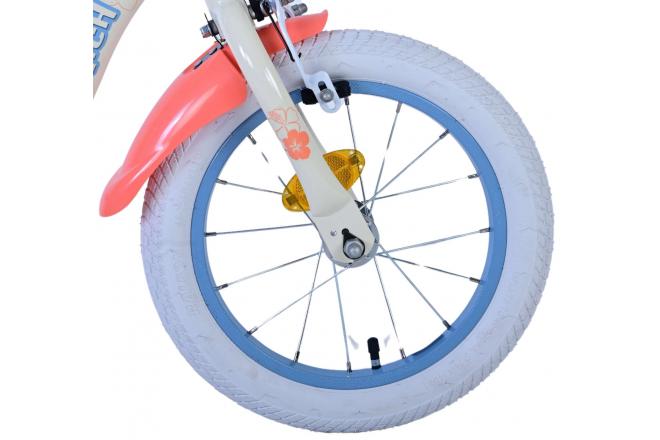 Vélo enfant Disney Stitch - Filles - 14 pouces - Bleu corail crème - Freins à deux mains [CLONE]