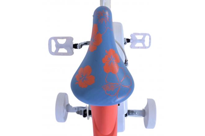 Vélo enfant Disney Stitch - Filles - 14 pouces - Bleu corail crème - Freins à deux mains [CLONE]