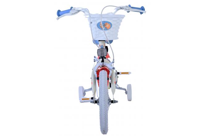 Vélo enfant Disney Stitch - Filles - 14 pouces - Bleu corail crème - Freins à deux mains [CLONE]