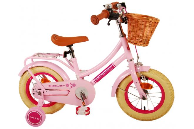 Vélo pour enfants Volare Excellent - Filles - 12 pouces - rose [CLONE]