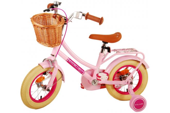 Vélo pour enfants Volare Excellent - Filles - 12 pouces - rose [CLONE]