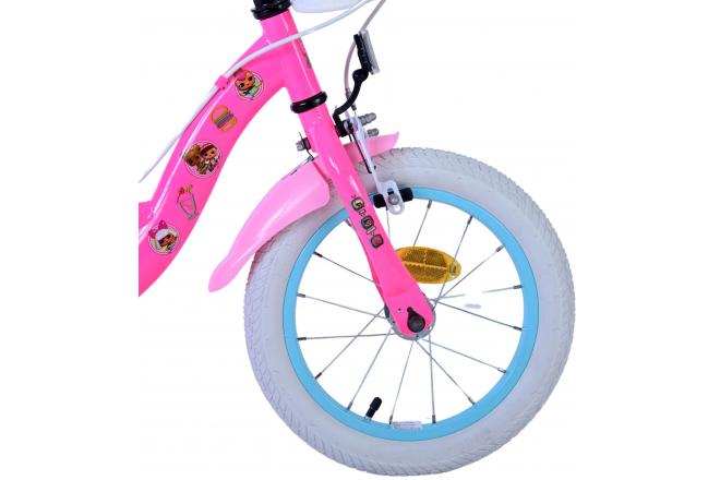 Vélo enfant LOL Surprise - Filles - 14 pouces - Rose - Freins à deux mains