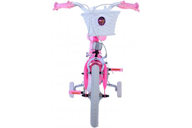 Vélo enfant LOL Surprise - Filles - 14 pouces - Rose - Freins à deux mains
