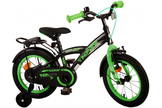Vélo pour enfants Volare Thombike - garçons - 14 pouces - Noir Vert [CLONE]