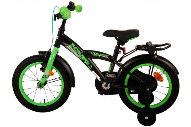 Vélo pour enfants Volare Thombike - garçons - 14 pouces - Noir Vert [CLONE]