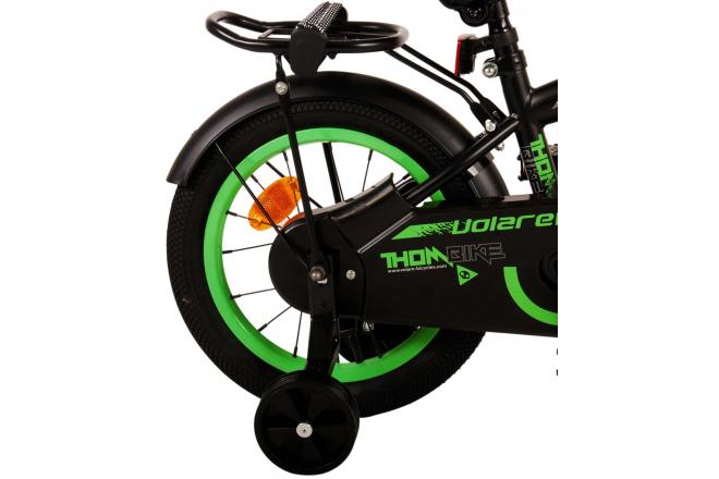 Vélo pour enfants Volare Thombike - garçons - 14 pouces - Noir Vert [CLONE]