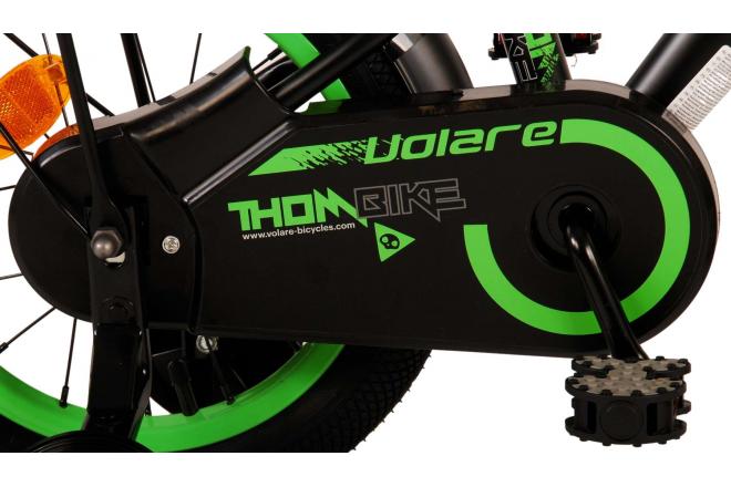 Vélo pour enfants Volare Thombike - garçons - 14 pouces - Noir Vert [CLONE]