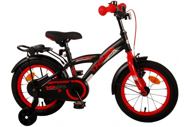 Volare Thombike Vélo pour enfants - Garçons - 14 pouces - Noir Rouge [CLONE]