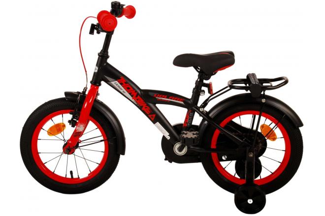 Volare Thombike Vélo pour enfants - Garçons - 14 pouces - Noir Rouge [CLONE]