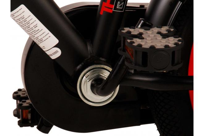 Volare Thombike Vélo pour enfants - Garçons - 14 pouces - Noir Rouge [CLONE]