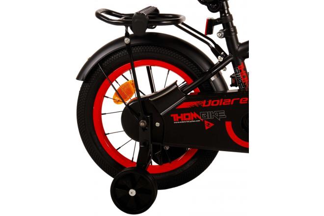 Volare Thombike Vélo pour enfants - Garçons - 14 pouces - Noir Rouge [CLONE]