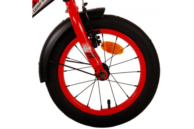 Volare Thombike Vélo pour enfants - Garçons - 14 pouces - Noir Rouge [CLONE]
