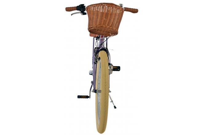 Volare Blossom Vélo enfant - Filles - 24 pouces - Violet - 3 vitesses