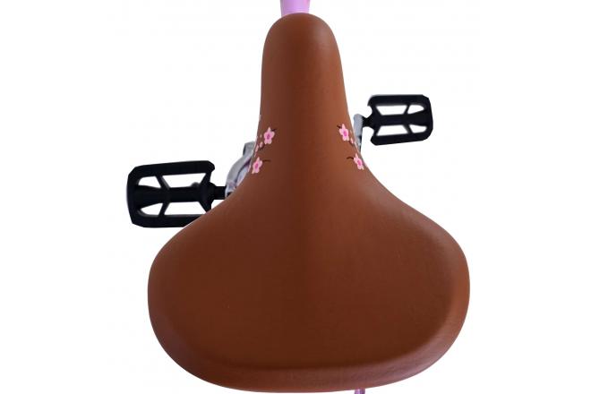 Vélo enfant Volare Blossom - Filles - 24 pouces - Rose