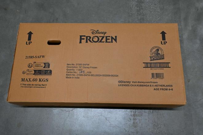 Disney Frozen 2 Vélo pour enfants - Filles - 16 pouces - Bleu/Violet - Freins à deux mains [CLONE]