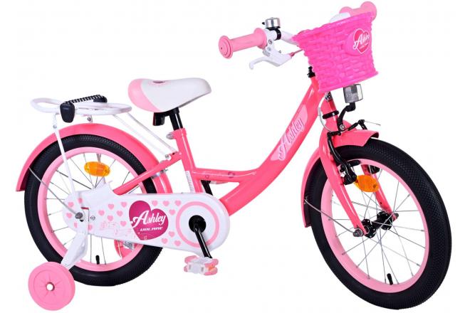 Volare Ashley Vélo pour enfants - Filles - 16 pouces - Rose/Rouge [CLONE]