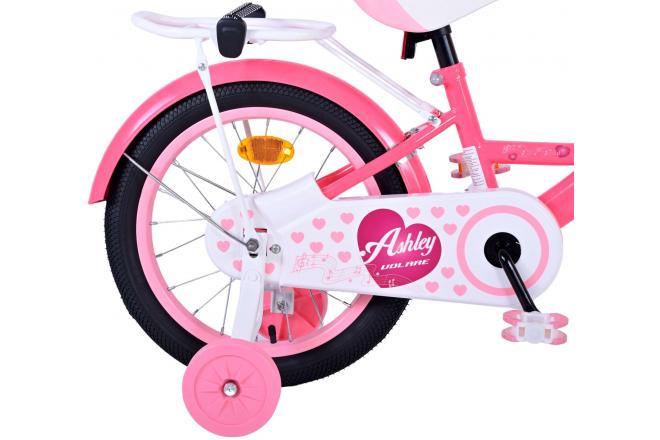 Volare Ashley Vélo pour enfants - Filles - 16 pouces - Rose/Rouge [CLONE]