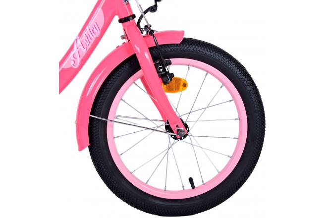 Volare Ashley Vélo pour enfants - Filles - 16 pouces - Rose/Rouge [CLONE]