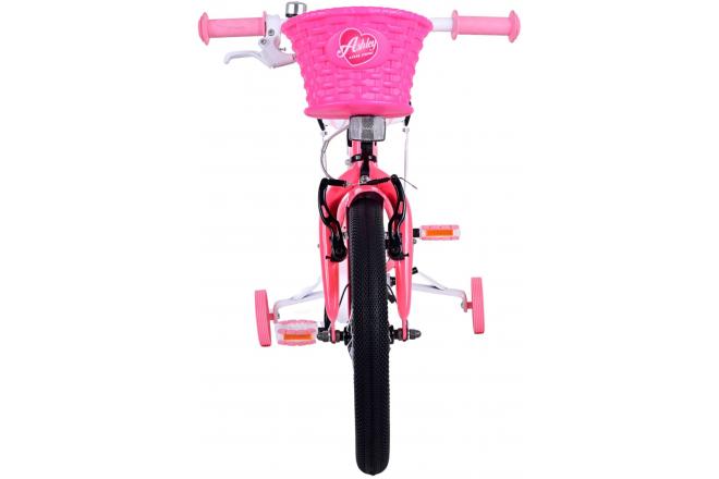 Volare Ashley Vélo pour enfants - Filles - 16 pouces - Rose/Rouge [CLONE]