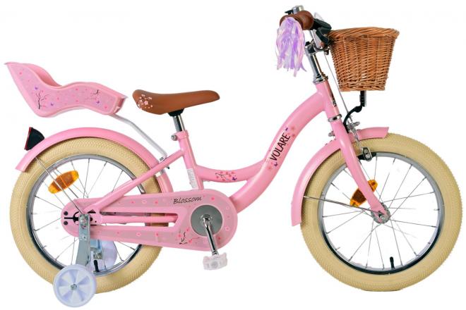 VéVélo enfant Volare Blossom - Filles - 16 pouces - Rose [CLONE]