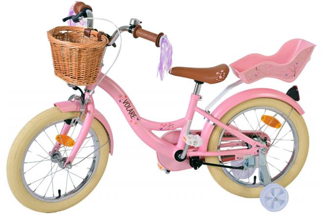 VéVélo enfant Volare Blossom - Filles - 16 pouces - Rose [CLONE]