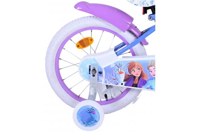 Vélo enfant Disney La reine des neiges 2 - fille - 16 po - bleu/mauve