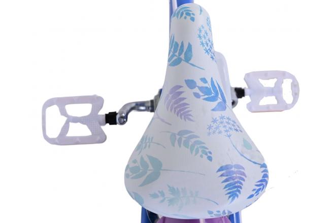 Disney Frozen 2 Kinderfiets - Meisjes - 12 inch - Blauw/Paars - Twee handremmen