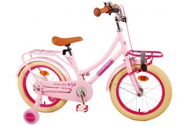 Volare Excellent vélo pour enfants - Filles - 16 pouces - Rose - 95% assemblé [CLONE]