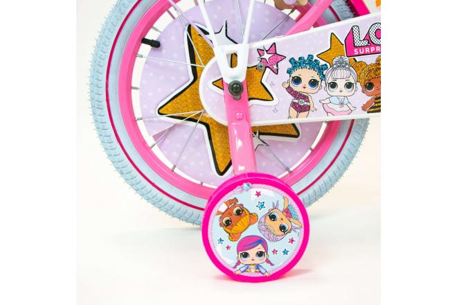 Vélo pour enfants Dolls 16 pouces avec deux freins à main