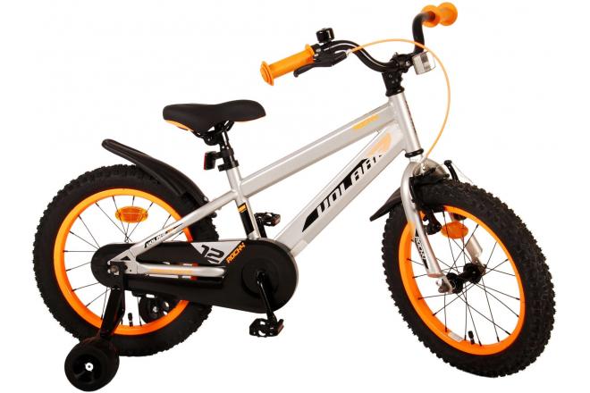 Volare Rocky Vélo pour enfants - Garçons - 16 pouces - Gris