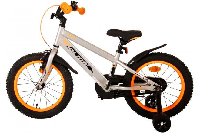 Volare Rocky Vélo pour enfants - Garçons - 16 pouces - Gris