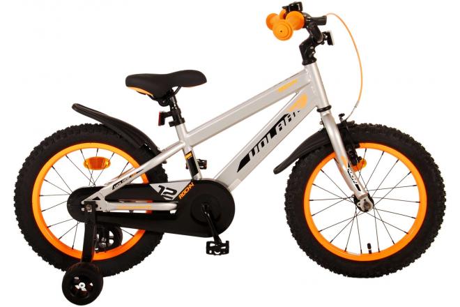 Volare Rocky Vélo pour enfants - Garçons - 16 pouces - Gris