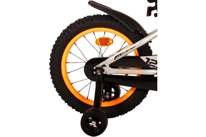 Volare Rocky Vélo pour enfants - Garçons - 16 pouces - Gris