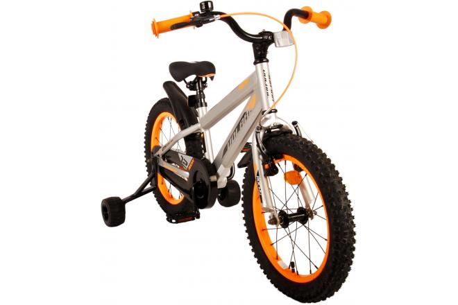 Volare Rocky Vélo pour enfants - Garçons - 16 pouces - Gris