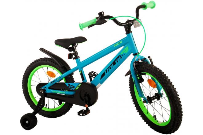 Volare Rocky Vélo pour enfants - Garçons - 16 pouces - Vert