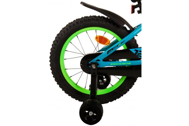 Volare Rocky Vélo pour enfants - Garçons - 16 pouces - Vert