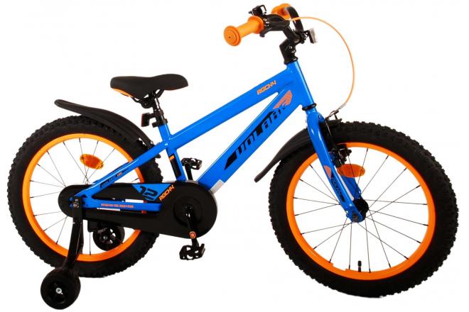 Volare Rocky Vélo pour enfants - Garçons - 18 pouces - Bleu