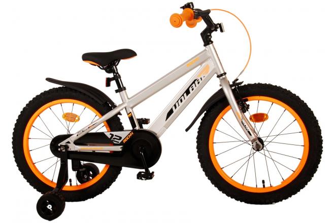 Volare Rocky Vélo pour enfants - Garçons - 18 pouces - Gris