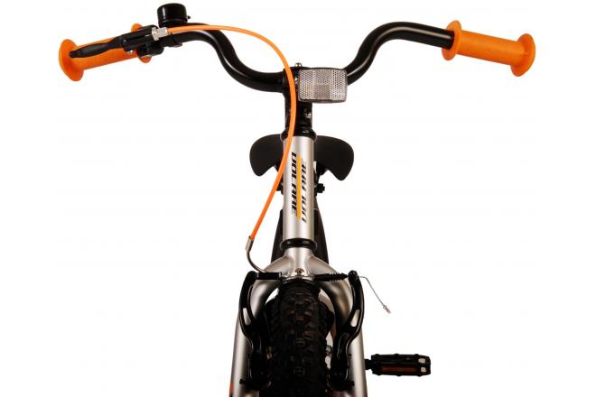 Volare Rocky Vélo pour enfants - Garçons - 18 pouces - Gris