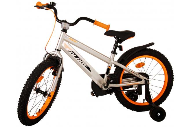 Volare Rocky Vélo pour enfants - Garçons - 18 pouces - Gris