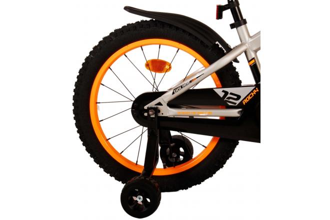 Volare Rocky Vélo pour enfants - Garçons - 18 pouces - Gris
