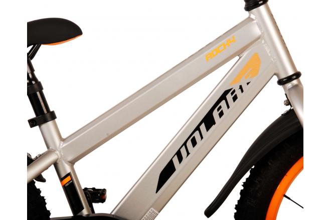 Volare Rocky Vélo pour enfants - Garçons - 18 pouces - Gris