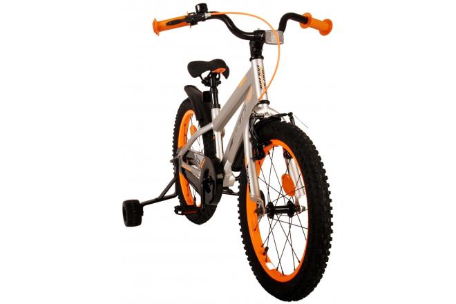 Volare Rocky Vélo pour enfants - Garçons - 18 pouces - Gris