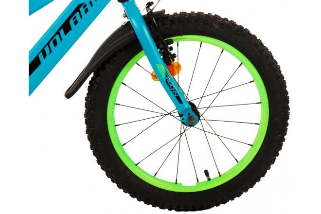 Volare Rocky Vélo pour enfants - Garçons - 18 pouces - Vert