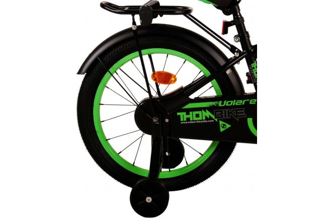 Vélo pour enfants Volare Thombike - Garçons - 18 pouces - Noir Vert [CLONE]