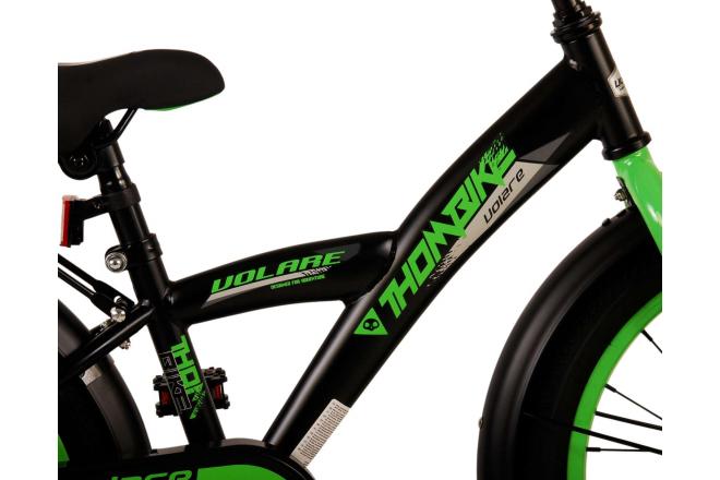 Vélo pour enfants Volare Thombike - Garçons - 18 pouces - Noir Vert [CLONE]